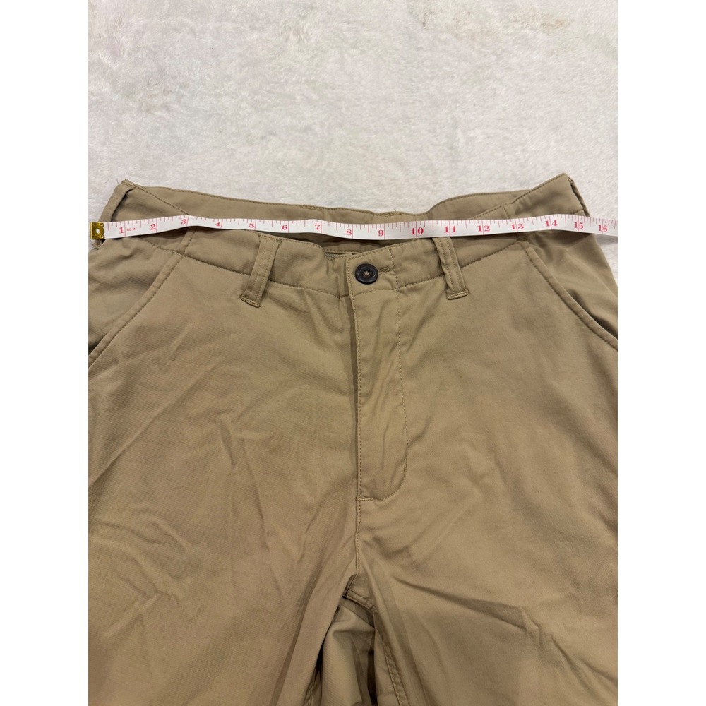 Patagonia Mens 30 Organic Cotton Nylon Blend Khaki Tan Chino Shorts Made in USA - Picture 6 of 6
